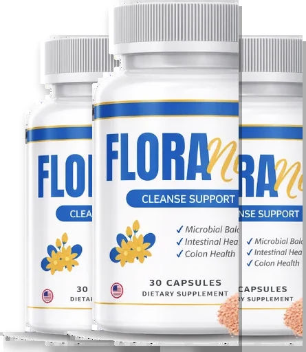 FloraNew 3-bottle cleanse support package